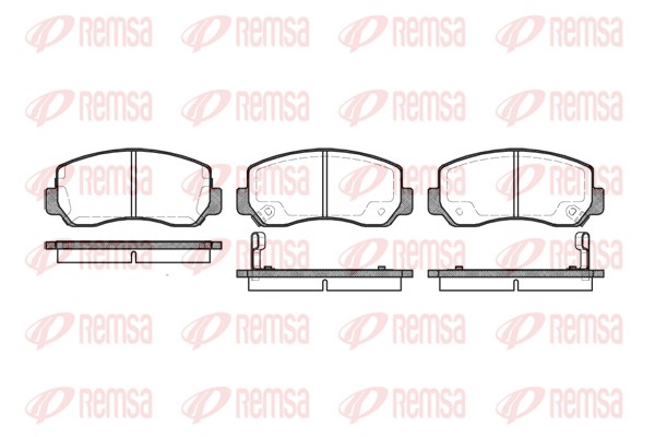 Brake Pad Set, disc brake (0509.02)