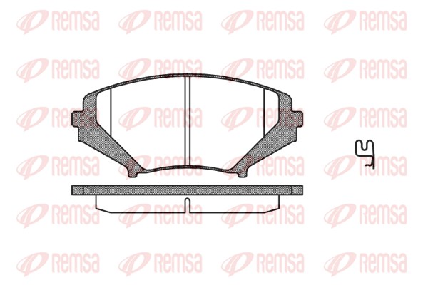Brake Pad Set, disc brake (1080.01)