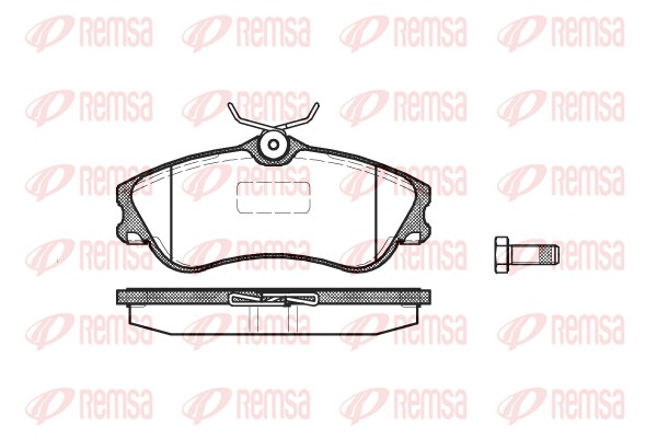 Brake Pad Set, disc brake (0634.00)