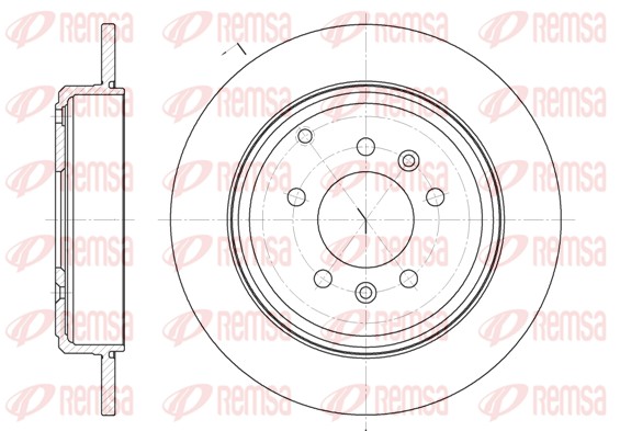 Brake Disc (6692.00)