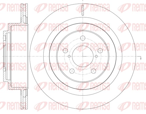 Brake Disc (61001.10)