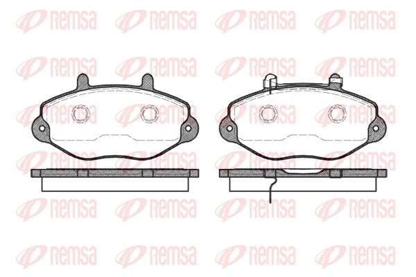 Brake Pad Set, disc brake (0392.02)