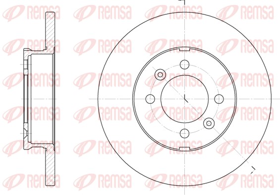 Brake Disc (6104.00)