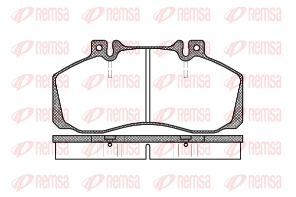 Brake Pad Set, disc brake (0245.00)