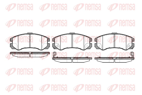 Brake Pad Set, disc brake (0425.22)