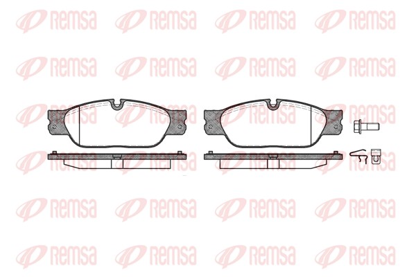 Brake Pad Set, disc brake (0731.20)