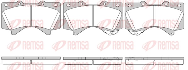 Brake Pad Set, disc brake (1271.02)
