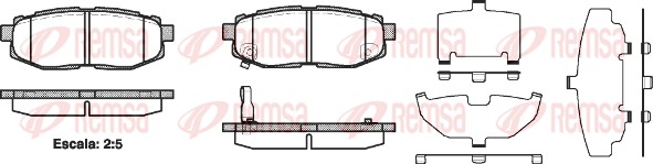 Brake Pad Set, disc brake (1228.01)