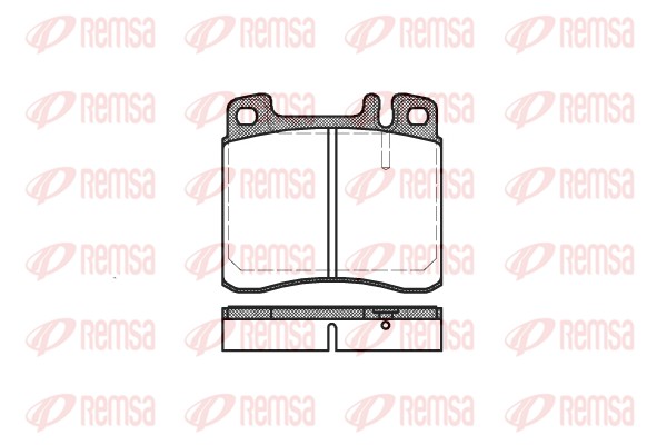 Brake Pad Set, disc brake (0408.00)