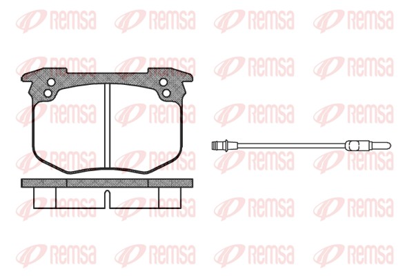 Brake Pad Set, disc brake (0030.02)