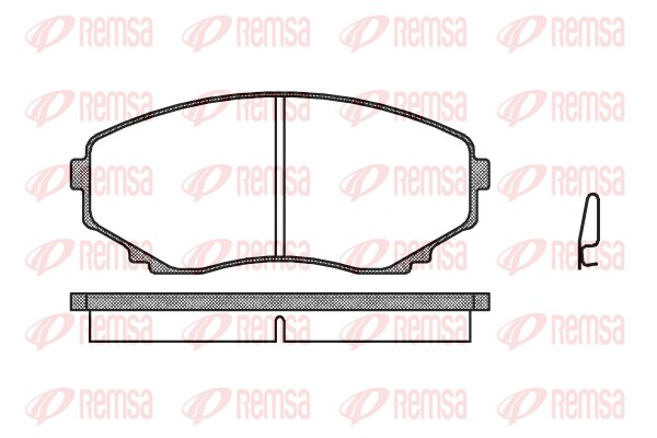 Brake Pad Set, disc brake (0397.00)