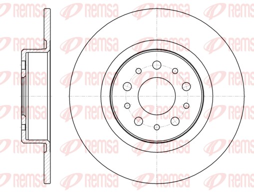Brake Disc (6968.00)
