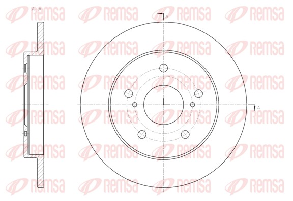 Brake Disc (62040.00)