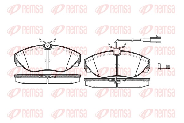 Brake Pad Set, disc brake (0486.11)