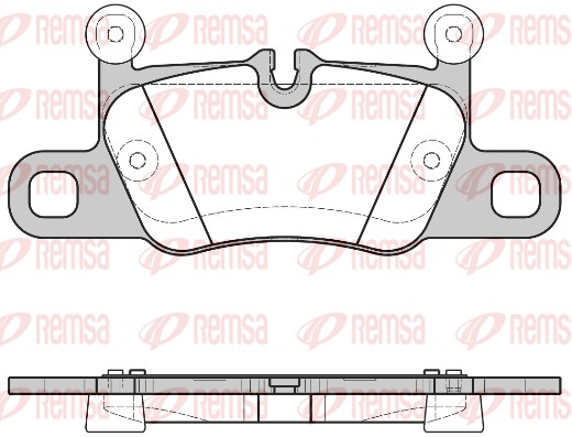 Brake Pad Set, disc brake (1714.00)