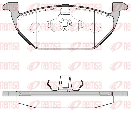 Brake Pad Set, disc brake (0633.00)