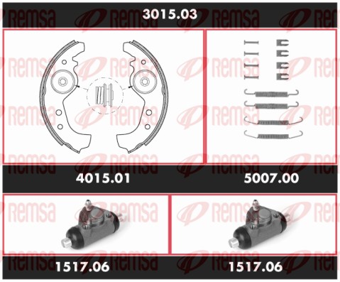 Brake Kit, drum brake (3015.03)
