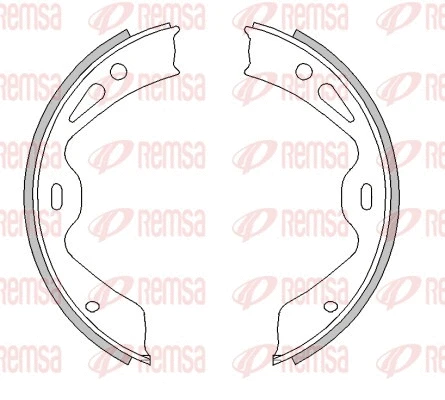 Brake Shoe, parking brake (4603.00)