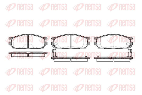 Brake Pad Set, disc brake (0362.02)