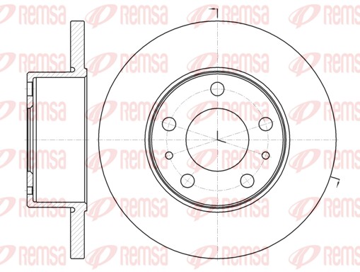 Brake Disc (61008.00)