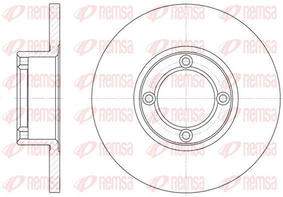 Brake Disc (6037.00)