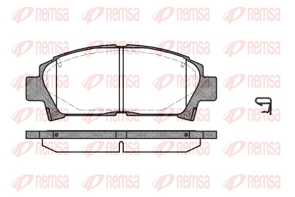 Brake Pad Set, disc brake (0427.02)