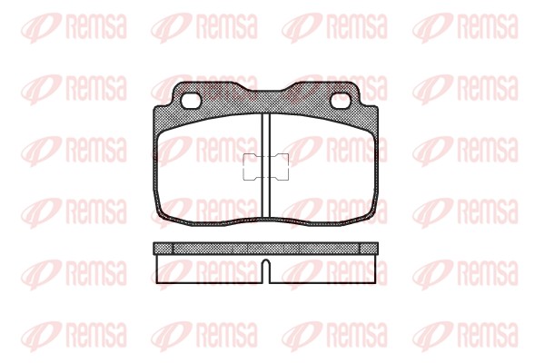 Brake Pad Set, disc brake (0114.00)