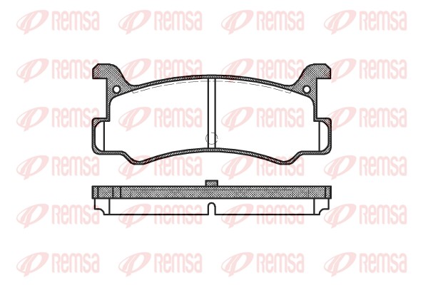 Brake Pad Set, disc brake (0213.00)