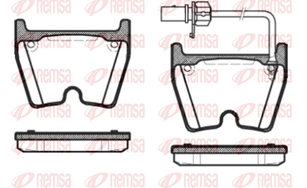Brake Pad Set, disc brake (0896.01)