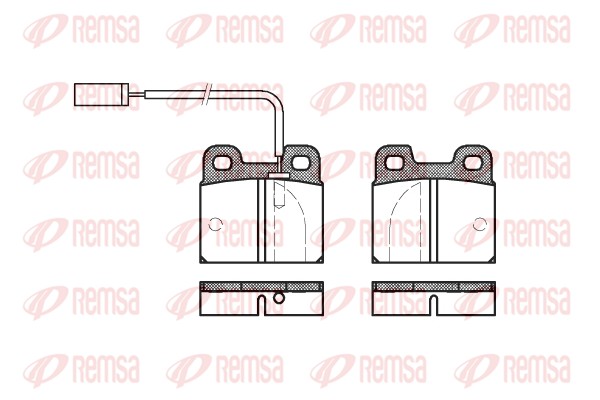 Brake Pad Set, disc brake (0005.11)