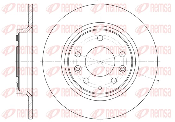Brake Disc (6881.00)