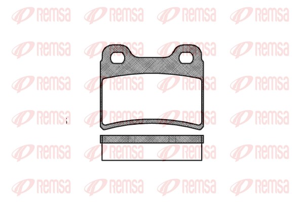 Brake Pad Set, disc brake (0417.00)