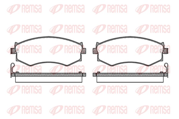 Brake Pad Set, disc brake (0350.04)