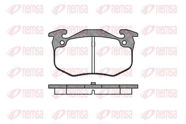 Brake Pad Set, disc brake (0144.60)
