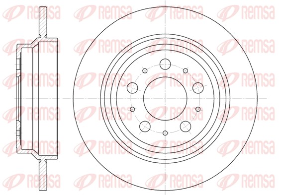 Brake Disc (6620.00)