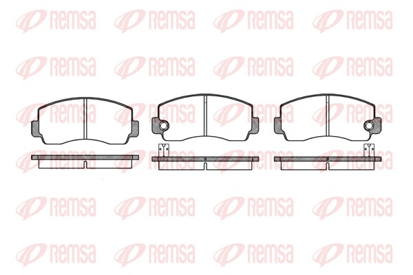 Brake Pad Set, disc brake (0094.10)