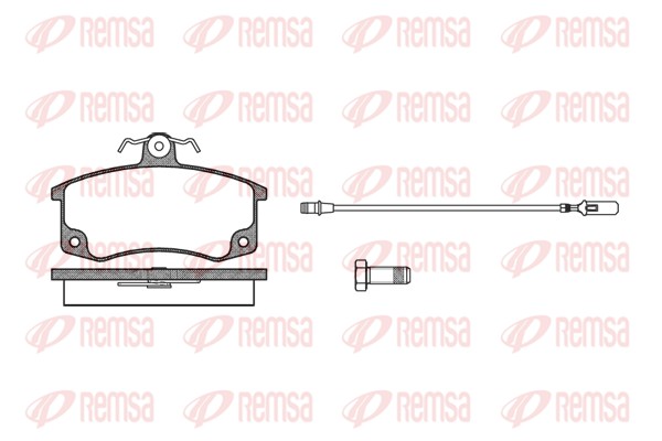 Brake Pad Set, disc brake (0221.02)