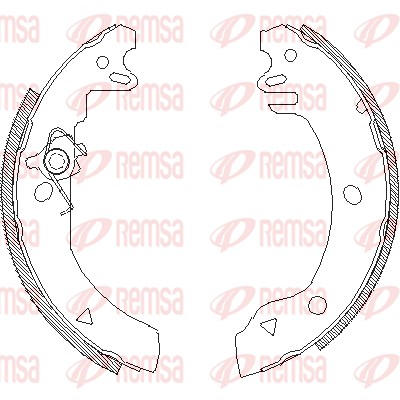Brake Shoe (4186.00)