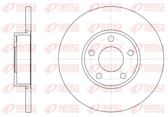 Brake Disc (6327.00)