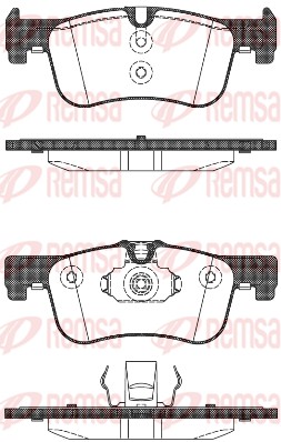 Brake Pad Set, disc brake (1478.10)