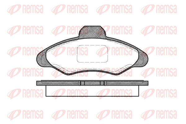Brake Pad Set, disc brake (0331.00)