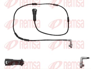 Warning Contact, brake pad wear (001035)