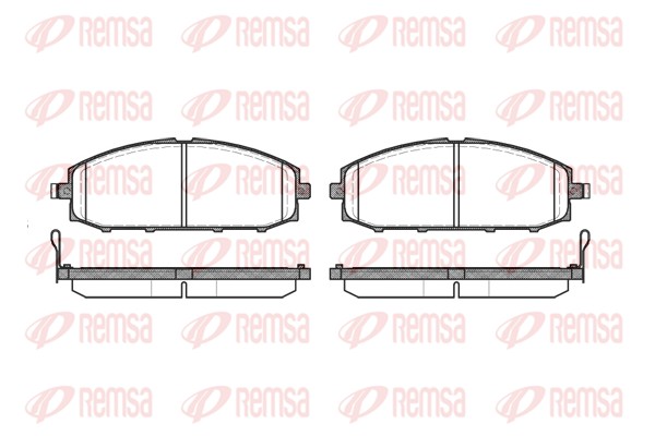 Brake Pad Set, disc brake (0711.04)