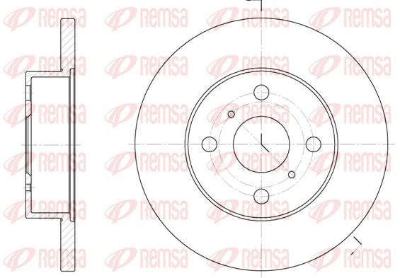 Brake Disc (6114.00)