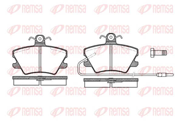 Brake Pad Set, disc brake (0241.02)