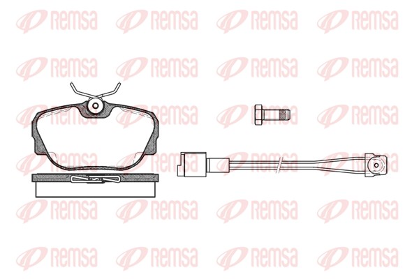 Brake Pad Set, disc brake (0296.02)