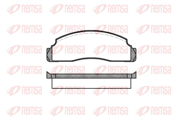 Brake Pad Set, disc brake (0091.00)