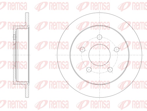 Brake Disc (6719.00)