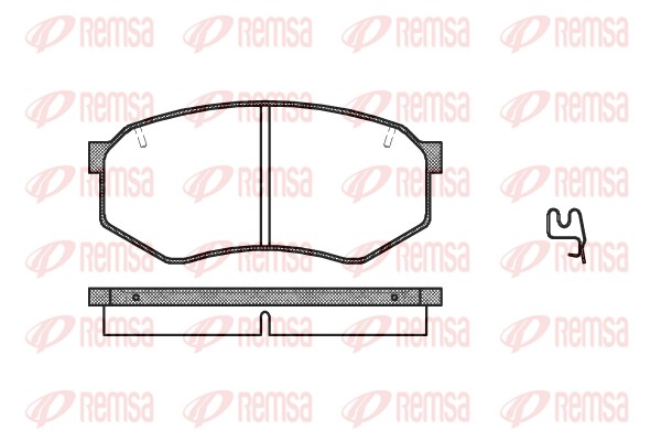 Brake Pad Set, disc brake (0148.34)