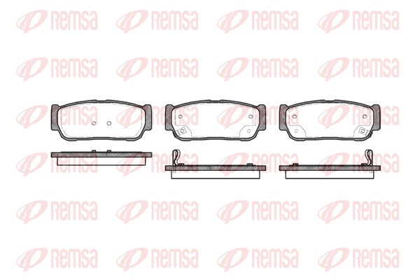 Brake Pad Set, disc brake (1063.02)